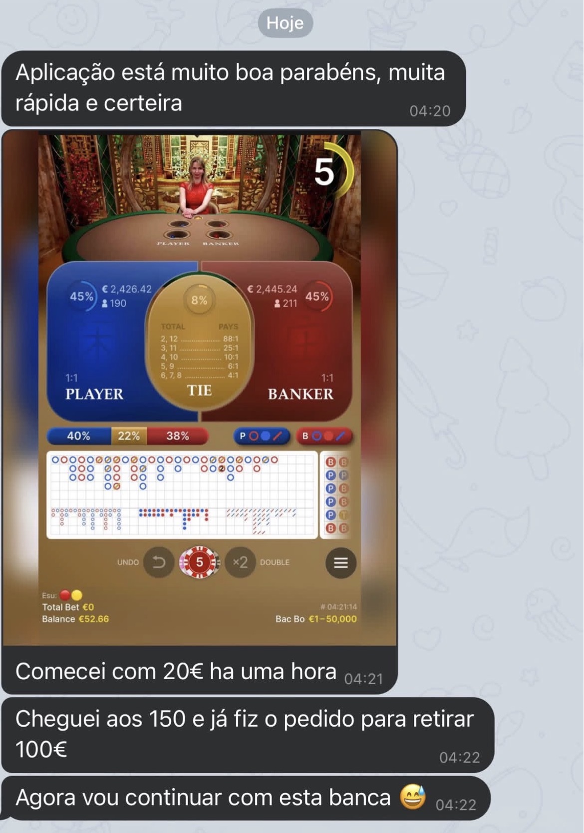 Feedback de membro