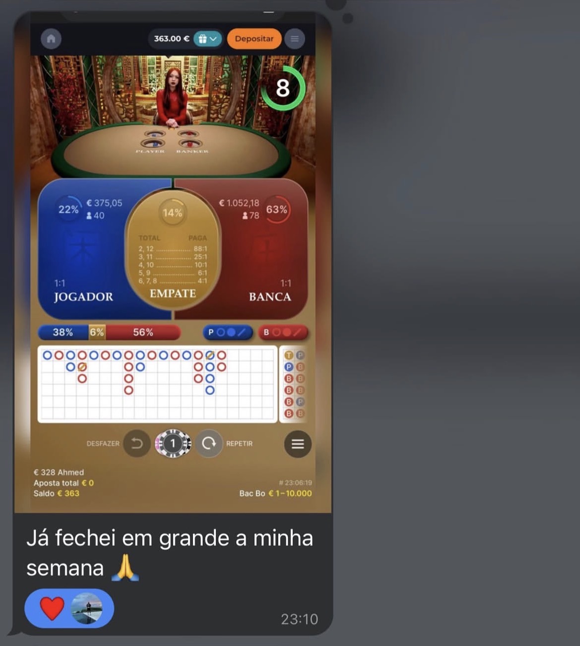 Feedback de membro
